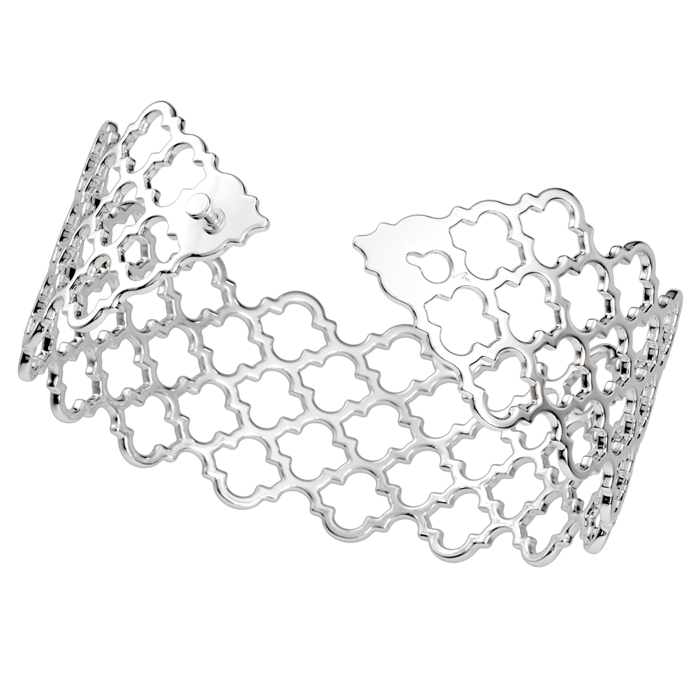 14 KT white gold Mouna bracelet