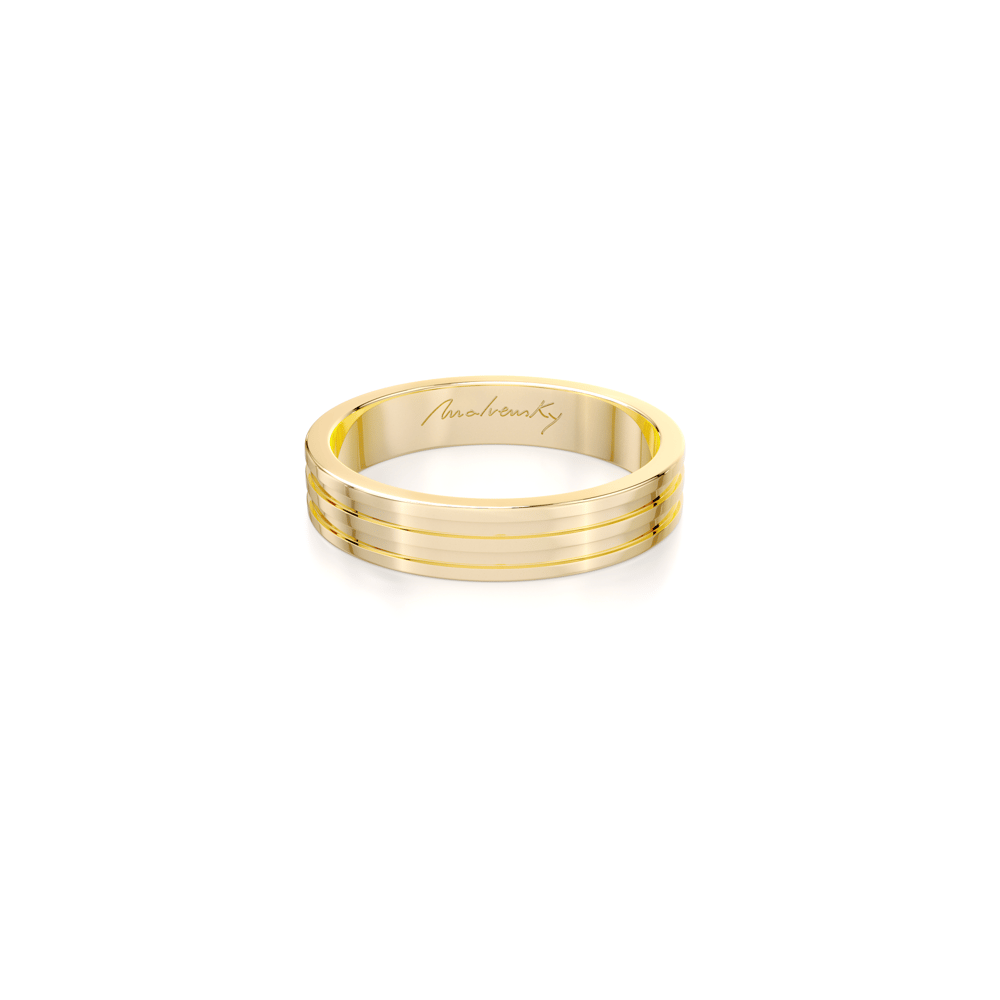 Verigheta aur galben 14 KT, medie, model Dream