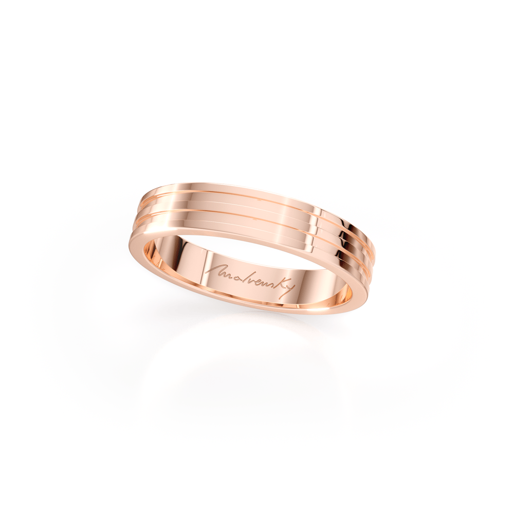 Verigheta aur roz 14 KT, medie, model Dream