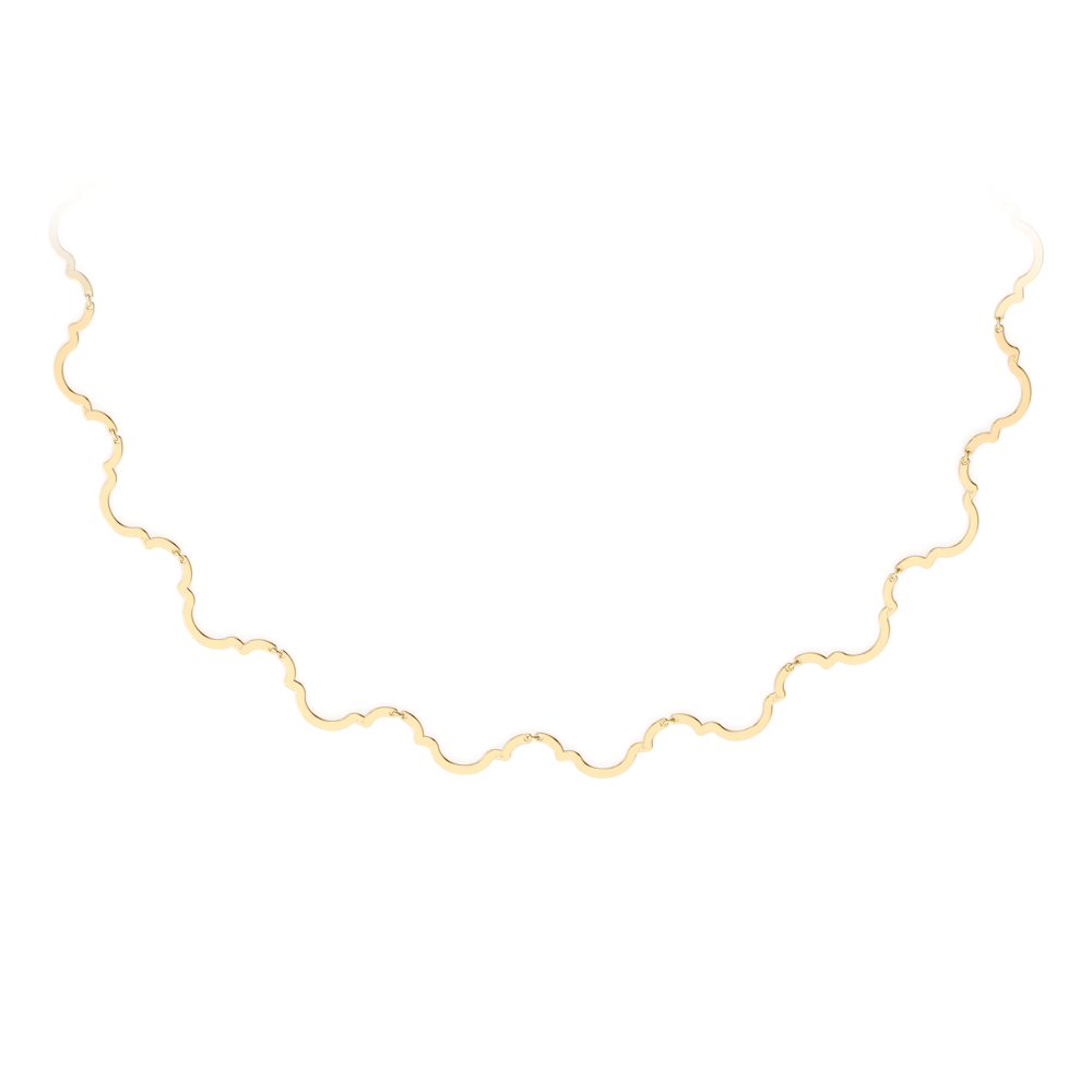 Colier Amira, din aur galben 14 KT