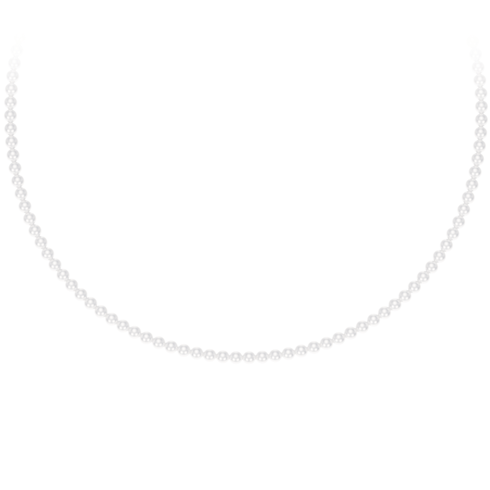 Colier perle 4/5 mm, din aur galben 14 KT, Selma