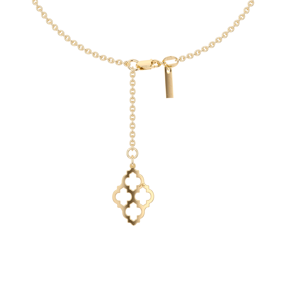 14 KT yellow gold Amal ankle bracelet