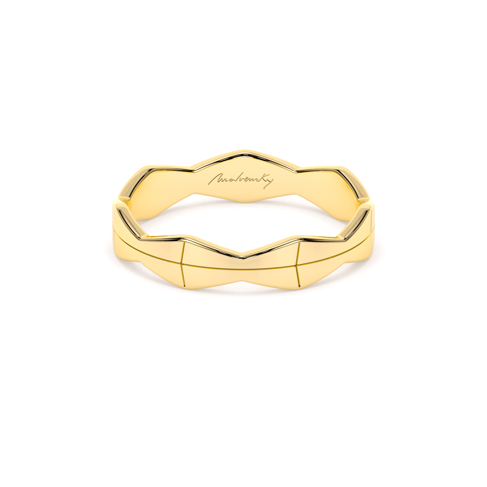 Inel Infinity, mediu, din aur galben 14 KT