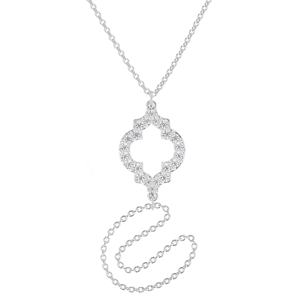 Bratara cu inel, aur alb 18 KT, diamante de laborator 0.60 CT, Amina Diamonds