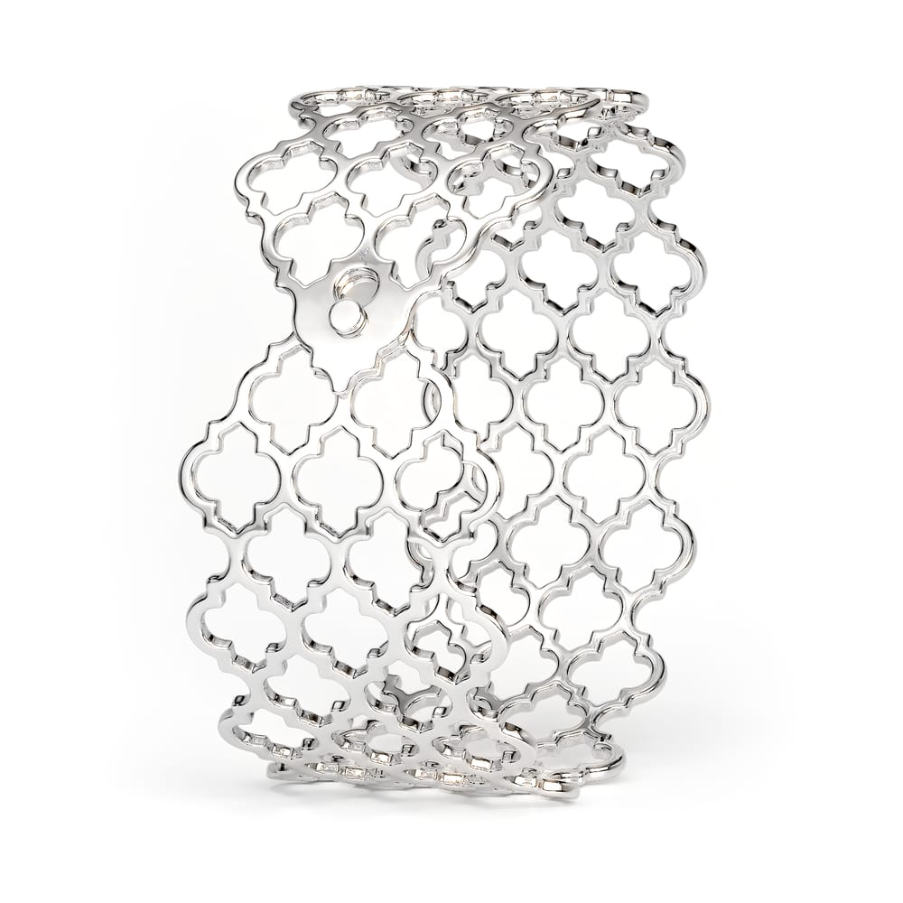 Bratara Mouna, din aur alb 14 KT