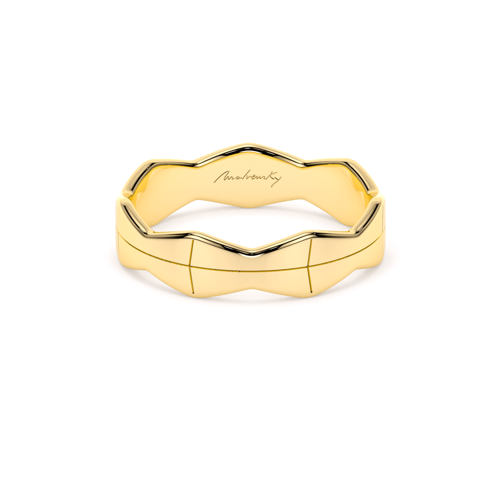 Verigheta Infinity, lata, din aur galben 14 KT