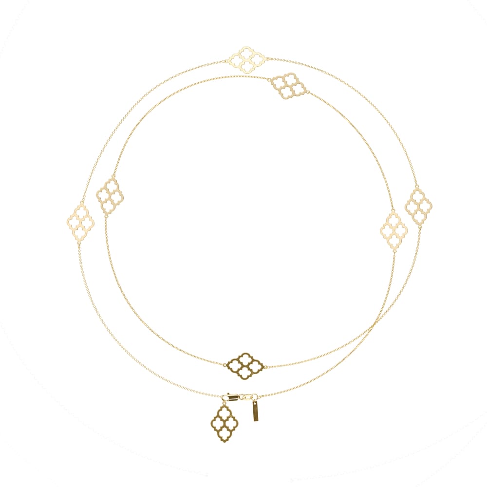 Lantisor Amal, din aur galben 14 KT