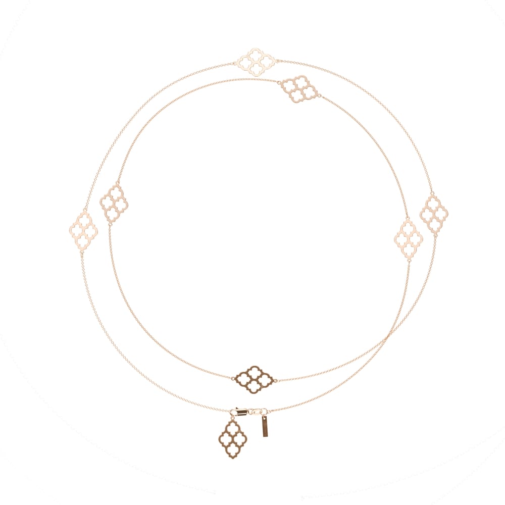 Lantisor Amal, din aur roz 14 KT