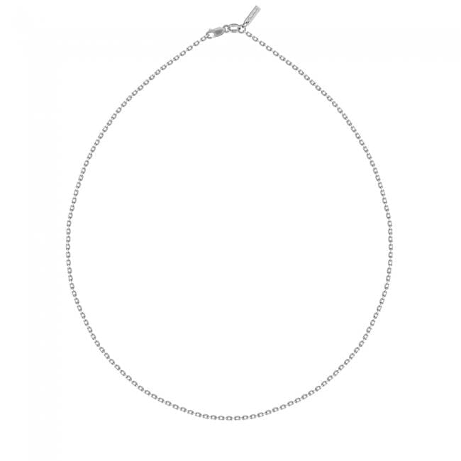 14 KT white gold chain