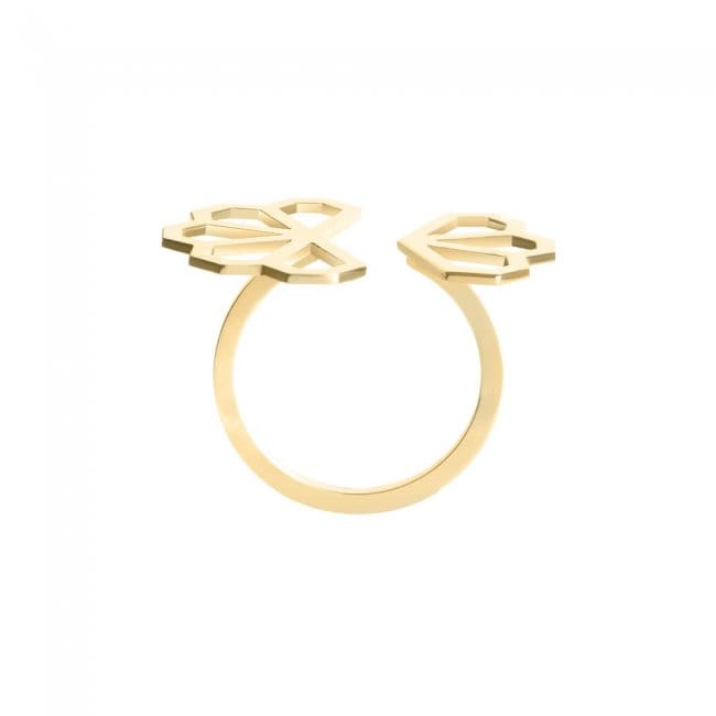 Inel din aur galben 14 KT, Monte Carlo