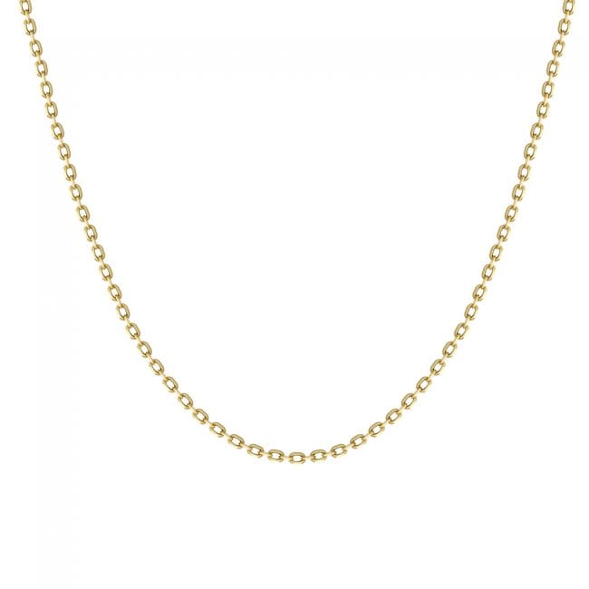 14 KT yellow gold Malvensky 0.4 chain