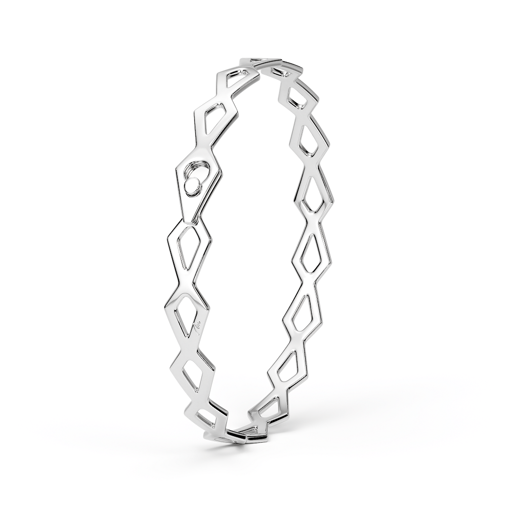 14 KT white gold Grace bracelet