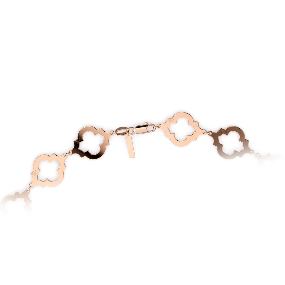 14 KT rose gold Alma necklace