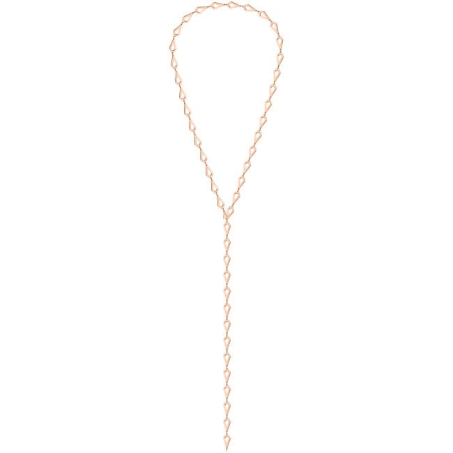 Colier Grace 85 cm, din aur roz 14 KT