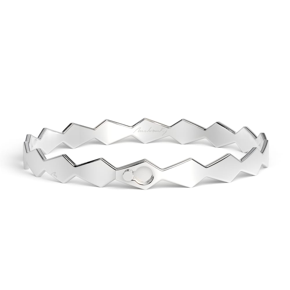 14 KT white gold Grace Full bracelet