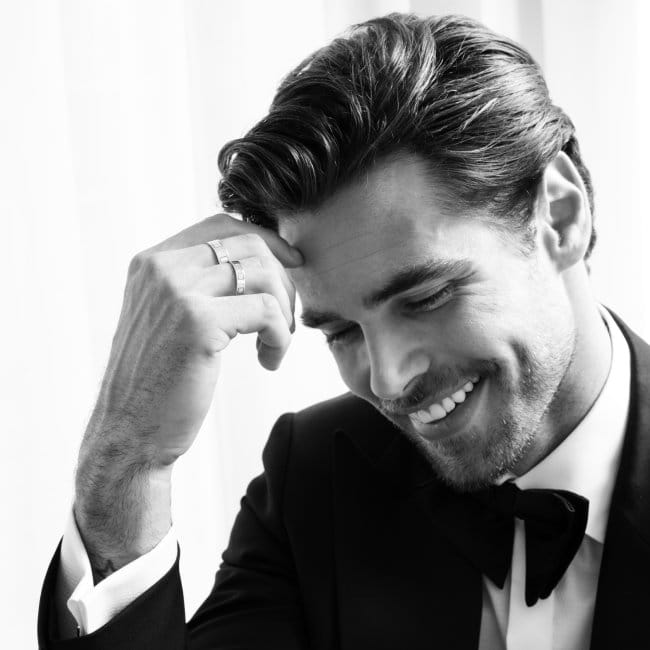 Verigheta King, lata, din aur galben 14 KT