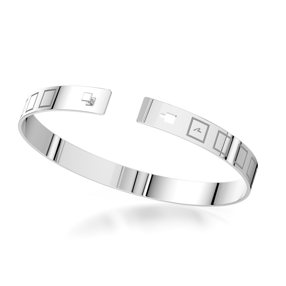 Bratara aur alb barbati, Bangle King Wide