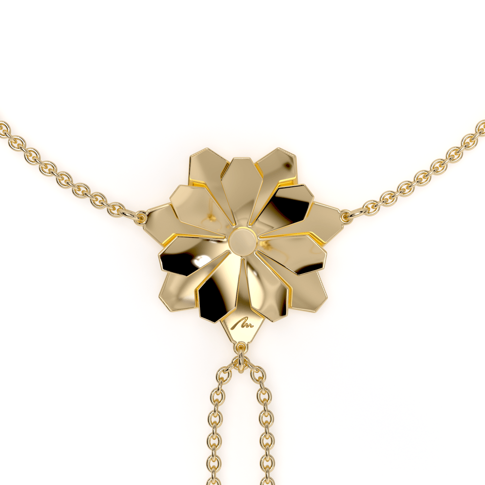 Bratara aur galben floare 14 KT, Grace Flower