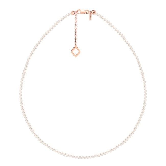 14 KT rose gold 4/5 mm pearls Selma necklace