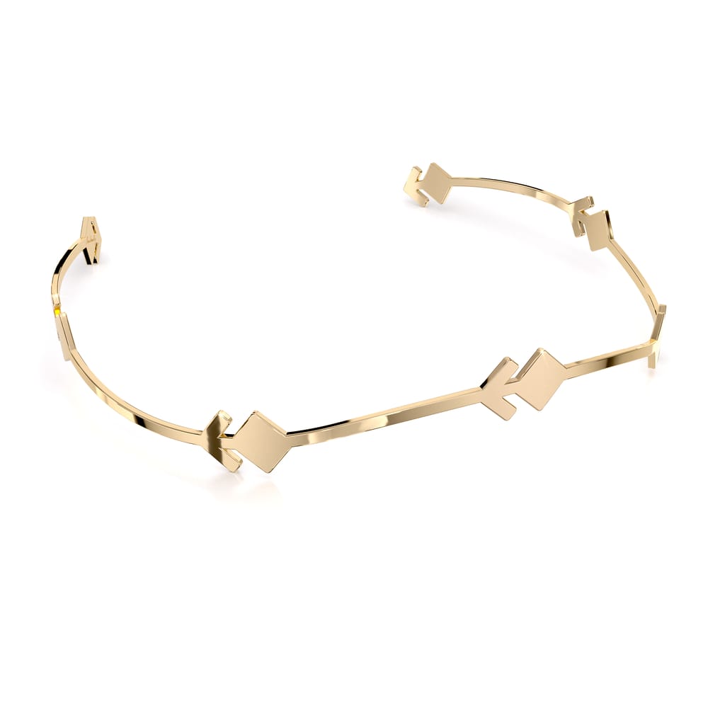 Tiara Boboc Traditional, din alama placata cu aur galben