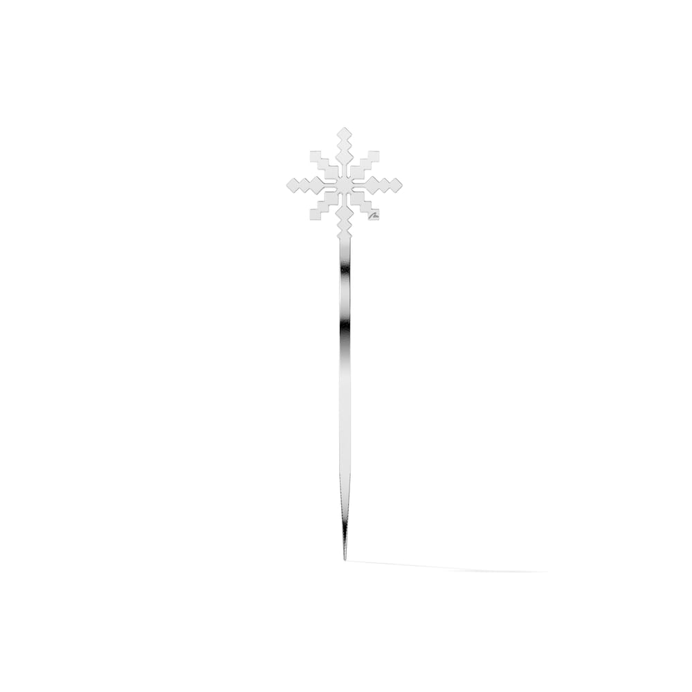 Palladium plated brass Traditional Ray of Light bookmark