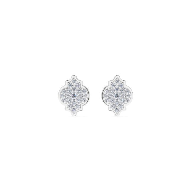 18 KT white gold Alaya M Diamonds 0.75 CT lab-grown diamonds earrings