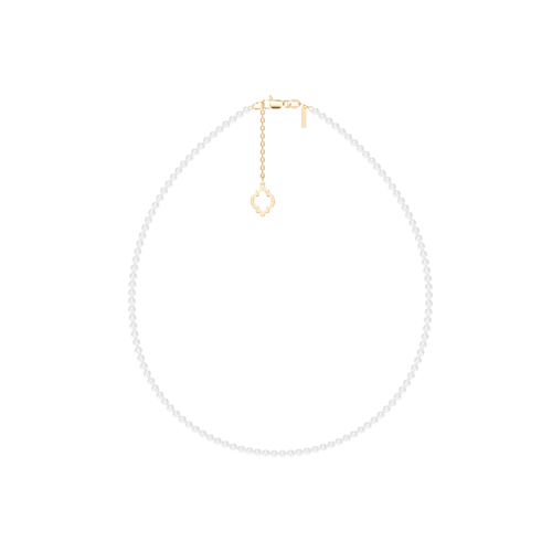 Colier perle 4/5 mm, din aur galben 14 KT, Selma