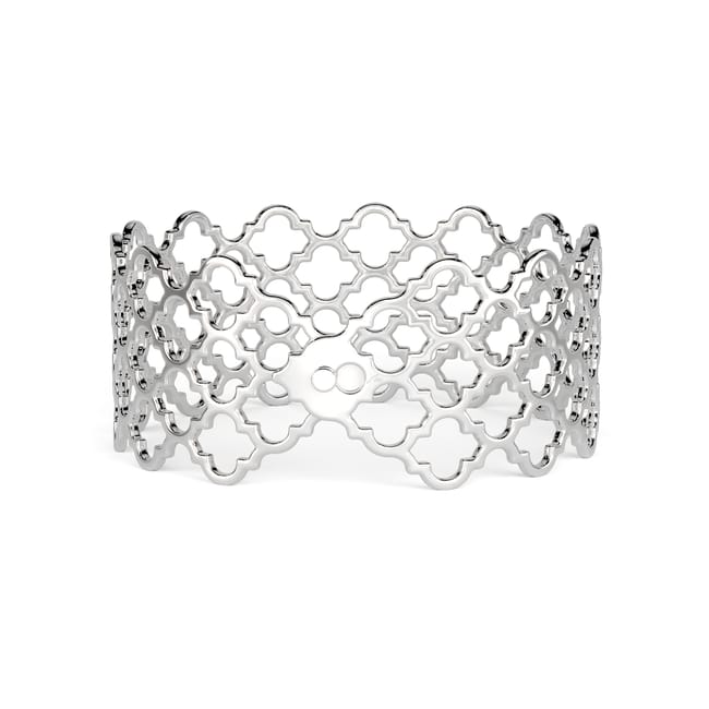 14 KT white gold Mouna bracelet