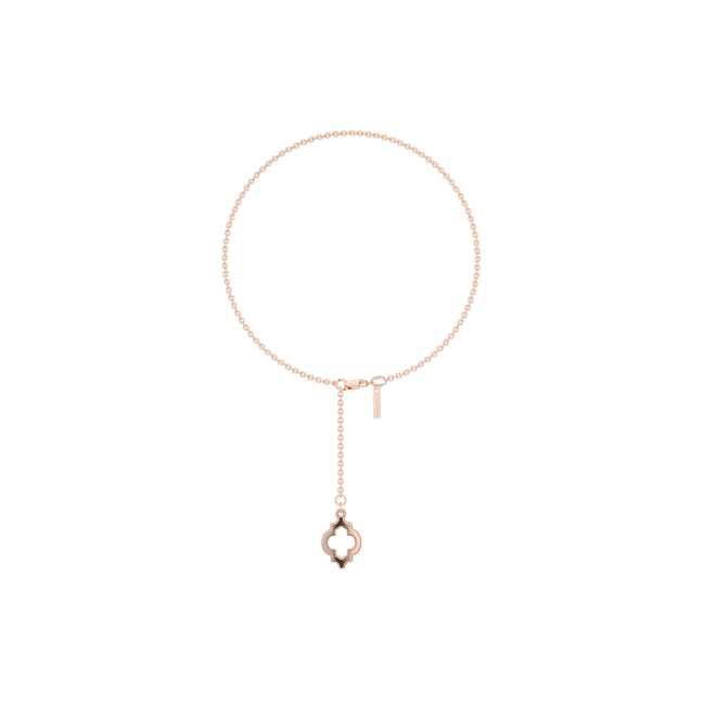 14 KT rose gold Samira ankle bracelet