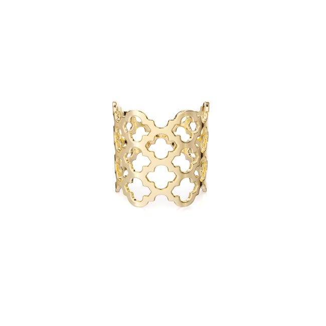 14 KT yellow gold Rania ring