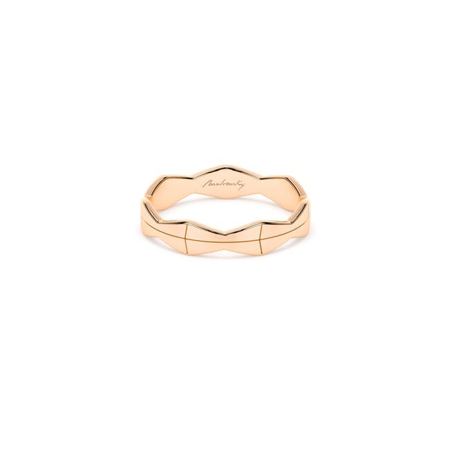 Verigheta aur roz 14 KT, medie, model Infinity