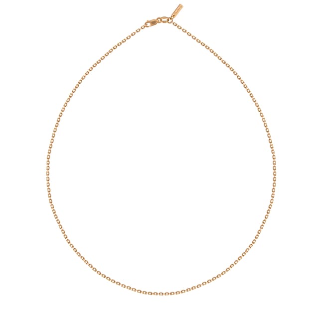 14 KT rose gold chain