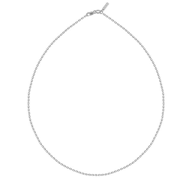 14 KT white gold chain