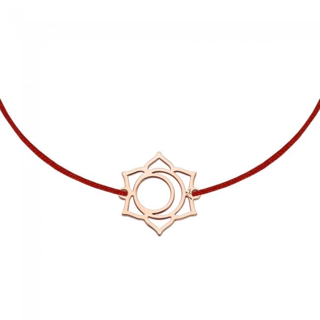 Bratara pe snur Chakra Sacrala Svadhisthana, din aur roz 14 KT