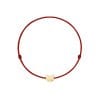 Bratara pe snur Pisicuta, din aur galben 14 KT