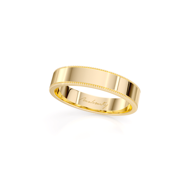 Verigheta aur galben 14 KT, lata, model Forever