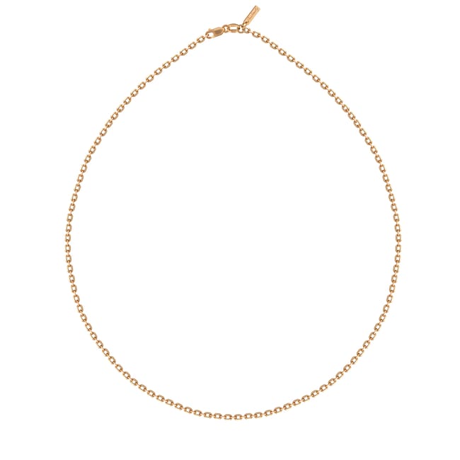 14 KT rose gold Malvensky 0.4 chain