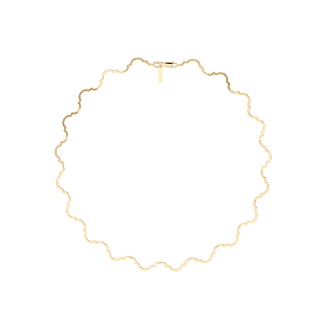 14 KT yellow gold Amira necklace