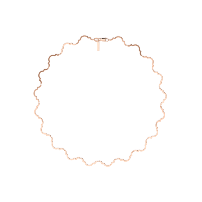 14 KT rose gold Amira necklace