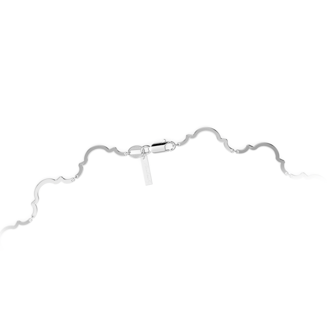 14 KT white gold Amira necklace