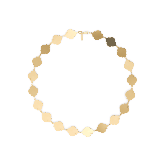 14 KT yellow gold Dalila necklace