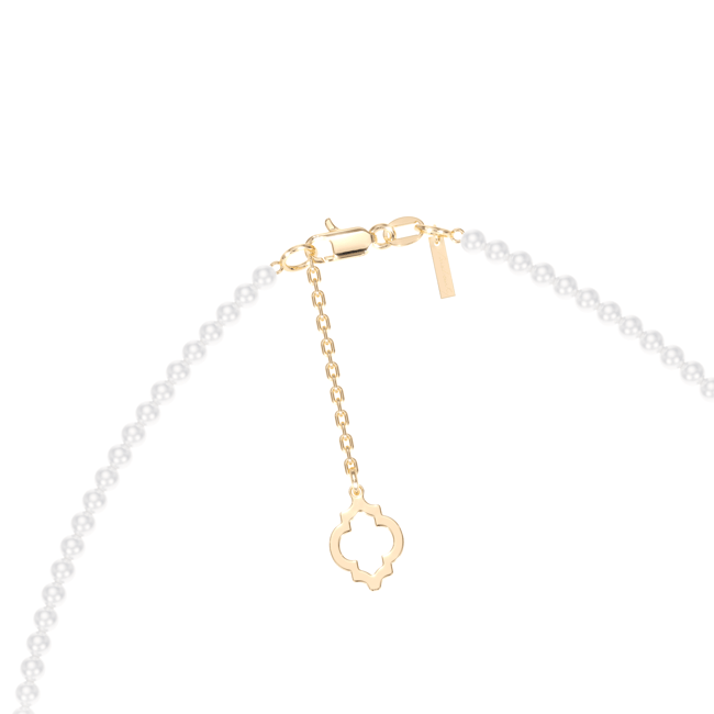 Colier perle 4/5 mm, din aur galben 14 KT, Selma