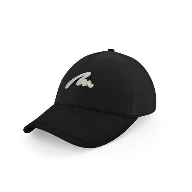 Sapca Malvensky M neagra, cu logo alb