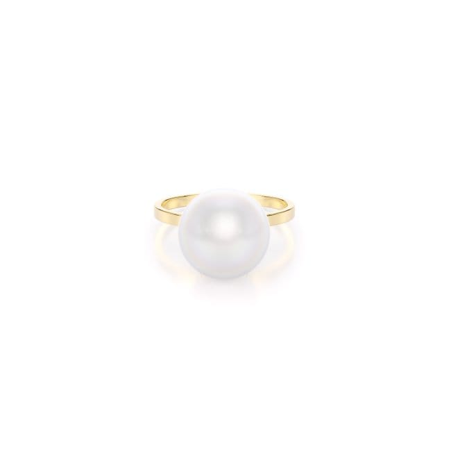 14 KT yellow gold The Pearl M ring