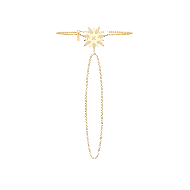 14 KT yellow gold Venus bracelet