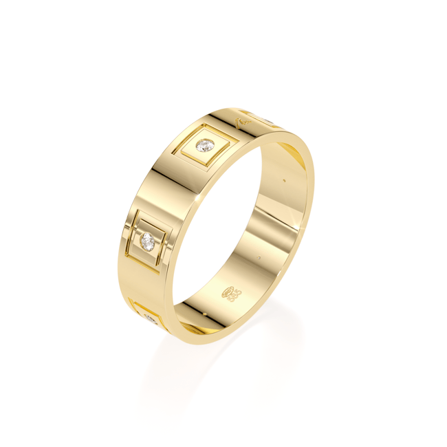 Verigheta femei, aur galben 14 KT, subtire, Queen