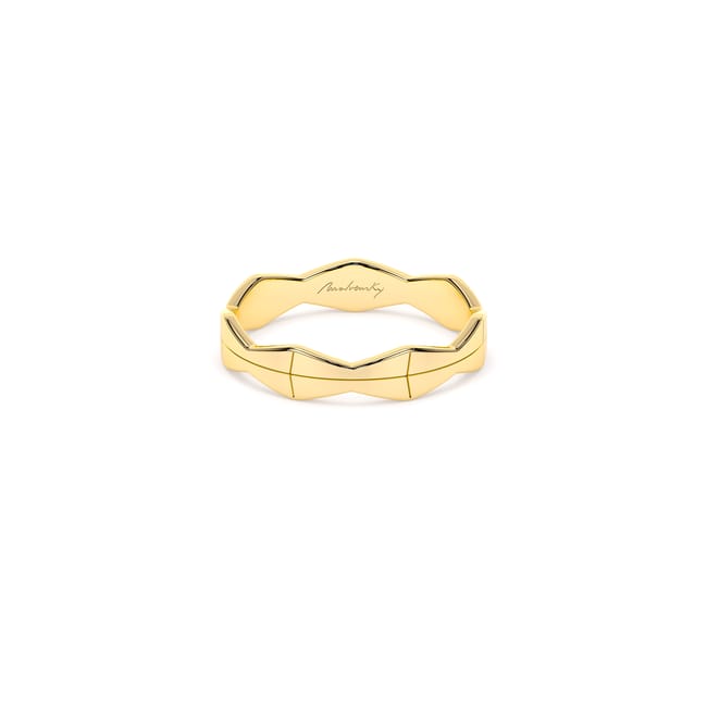 Inel Infinity, mediu, din aur galben 14 KT