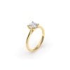 Inel de Logodna Classic Aur Galben 18 KT Round Cut LGD 1.00 CT