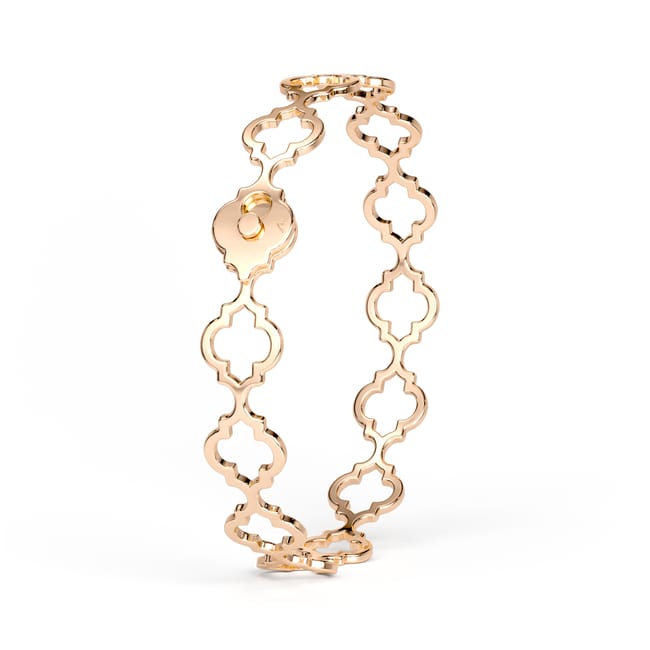 Bratara Noura, din aur roz 14 KT