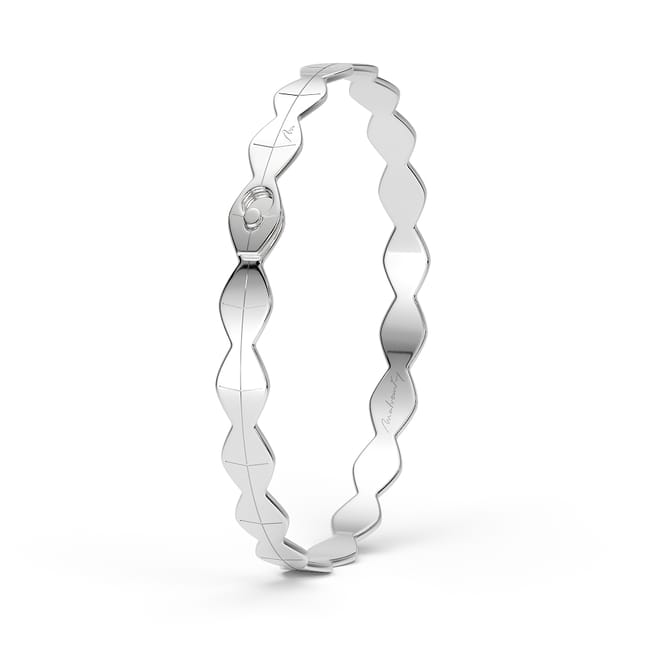 14 KT white gold Infinity bracelet